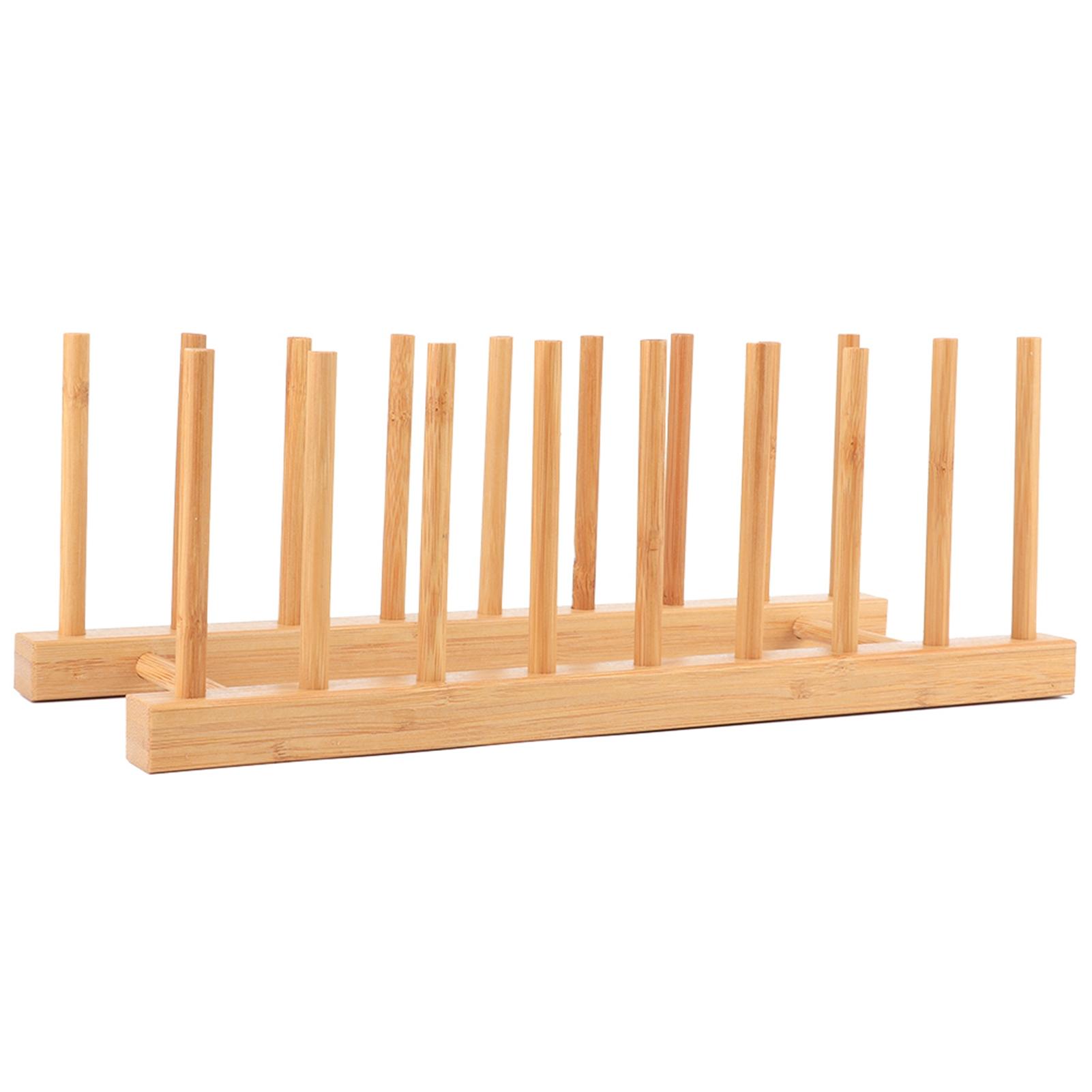 Bambus Geschirrständer Tellerhalter Küchenschrank Organizer für Tassen, Töpfe, Deckel, Schneidebretter Bambus Geschirrständer Tellerhalter Küchenschrank Organizer für Tassen, Töpfe, Deckel, Schneidebretter von Joom DACH
