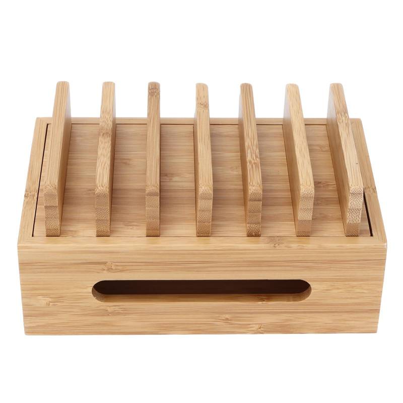 Bambus Holz Handy Dock Tragbare Tablet Computer Organizer Lagerung Box für Home Office von Joom DACH
