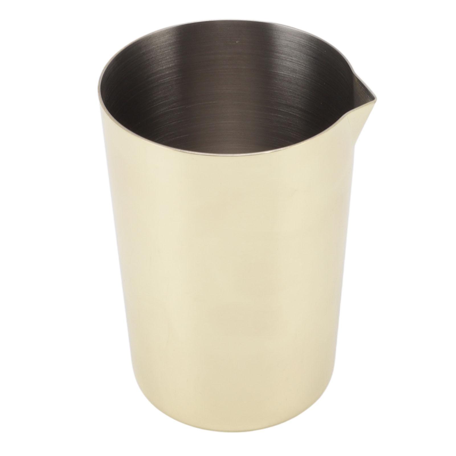 Barkeeper Becher Spülmaschinenfest Rostfrei Edelstahl Cocktail Mischbecher für Bar Zuhause Schillernd Plated Gold von Joom DACH