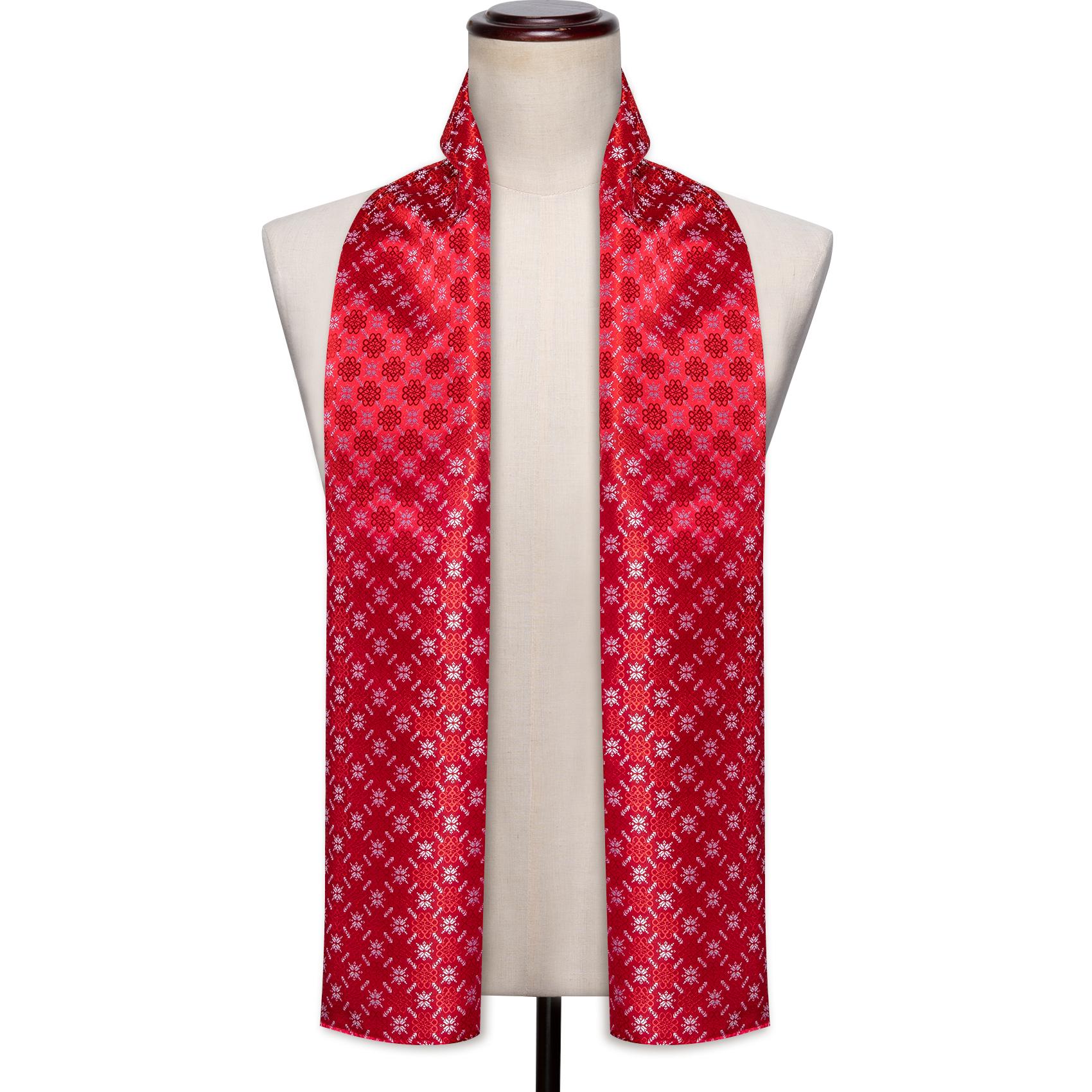 Barry.Wang Paisley-Schals für Herren, gewebter Seidenschal für formelle, kausale Dating-Geschenke SW-1047 von Joom DACH