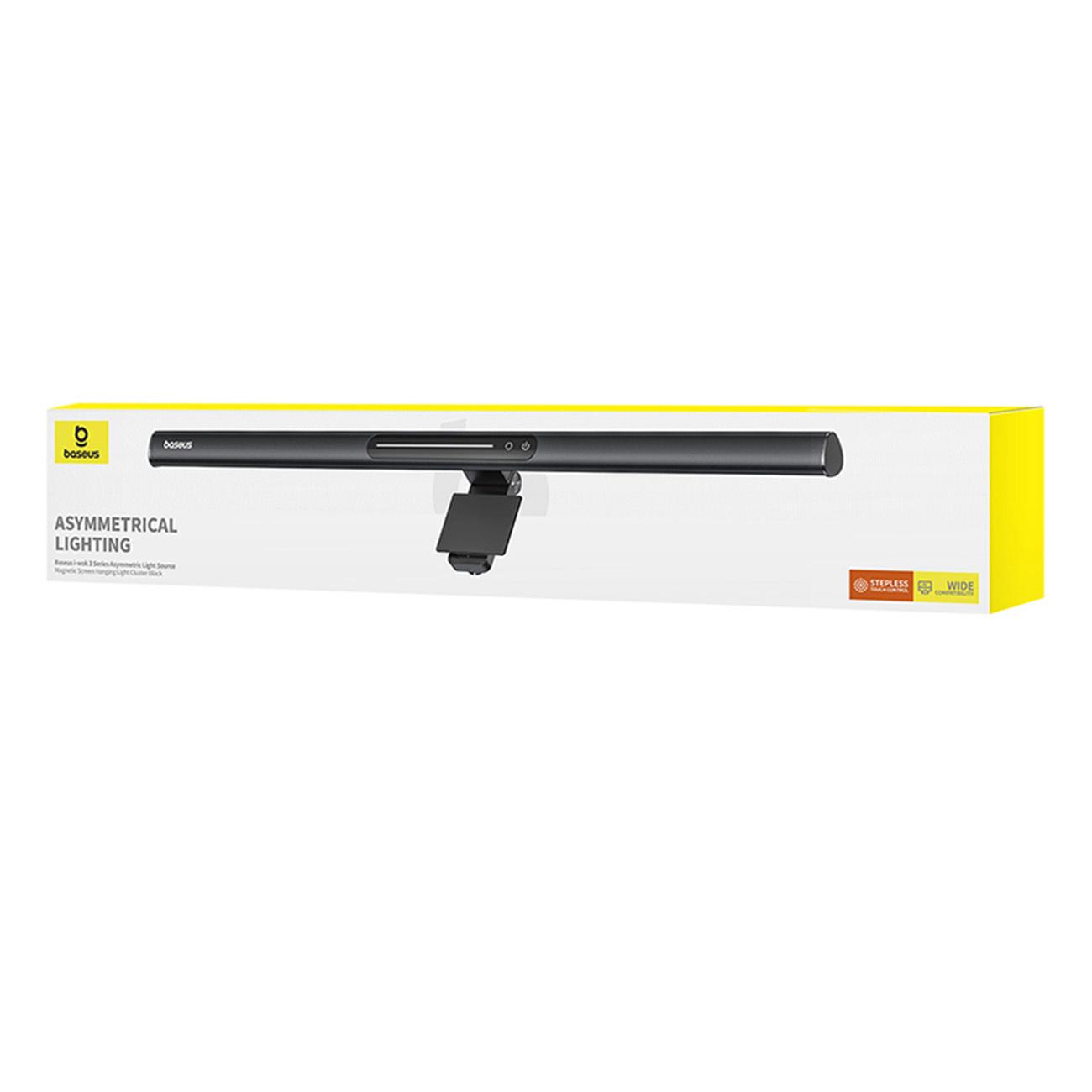 Baseus i-wok 3 BS-LT007 Black Magnetic Monitor Light with Asymmetric Illumination von Joom DACH