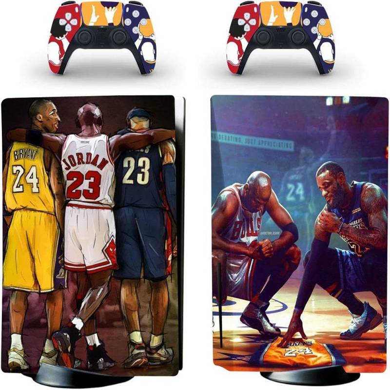 Basketball GOAT MJ Kobe James Skin Aufkleber für PS5 Standard Disc Konsole von Joom DACH