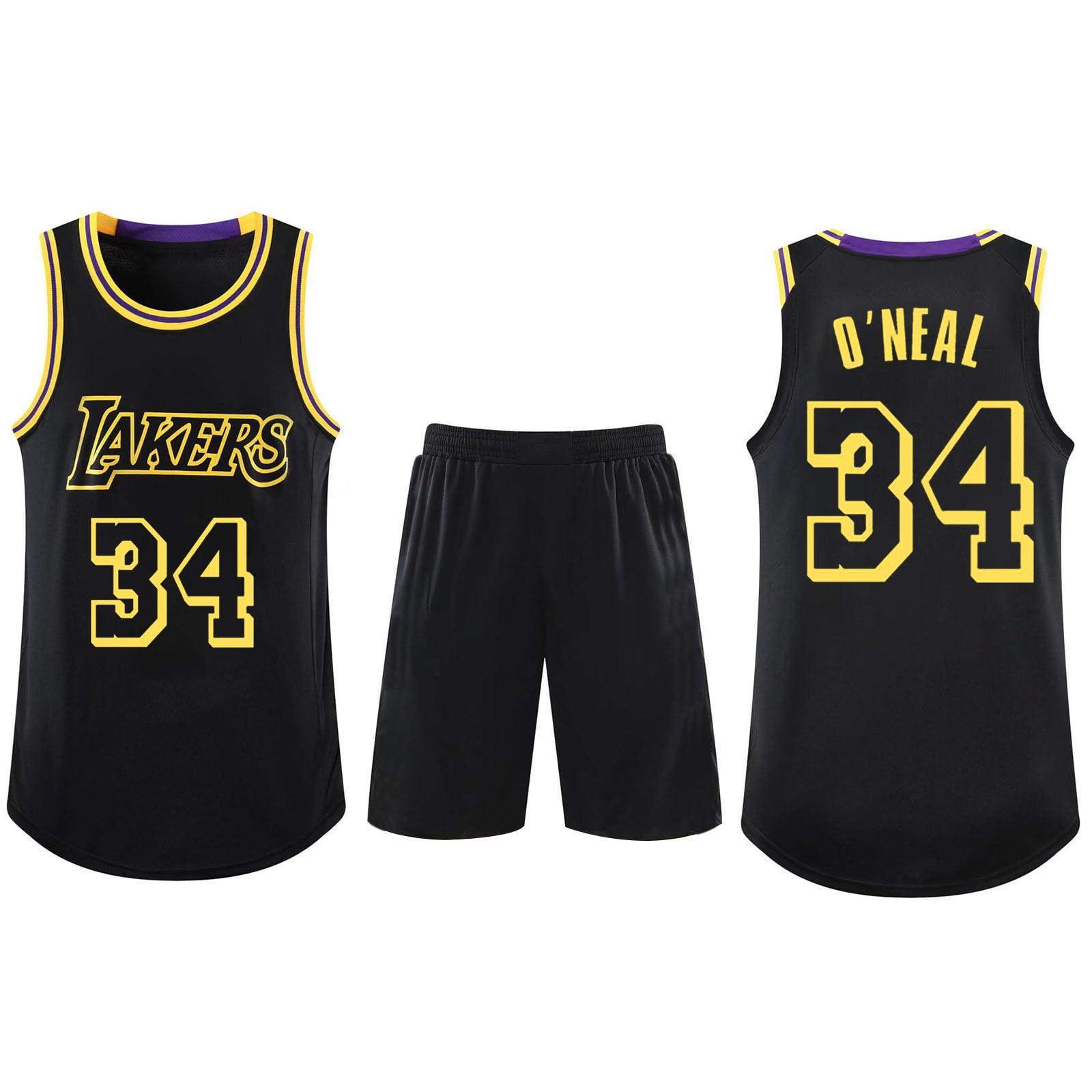 Basketball-Kleidung, Kinder-Basketball-Anzug, klassische Oberteile + Hosen, Basketball-Trikots, Anzug-Set M schwarz Basketball-Kleidung, Kinder-Basketball-Anzug, klassische Oberteile + Hosen, Basketball-Trikots, Anzug-Set M schwarz von Joom DACH