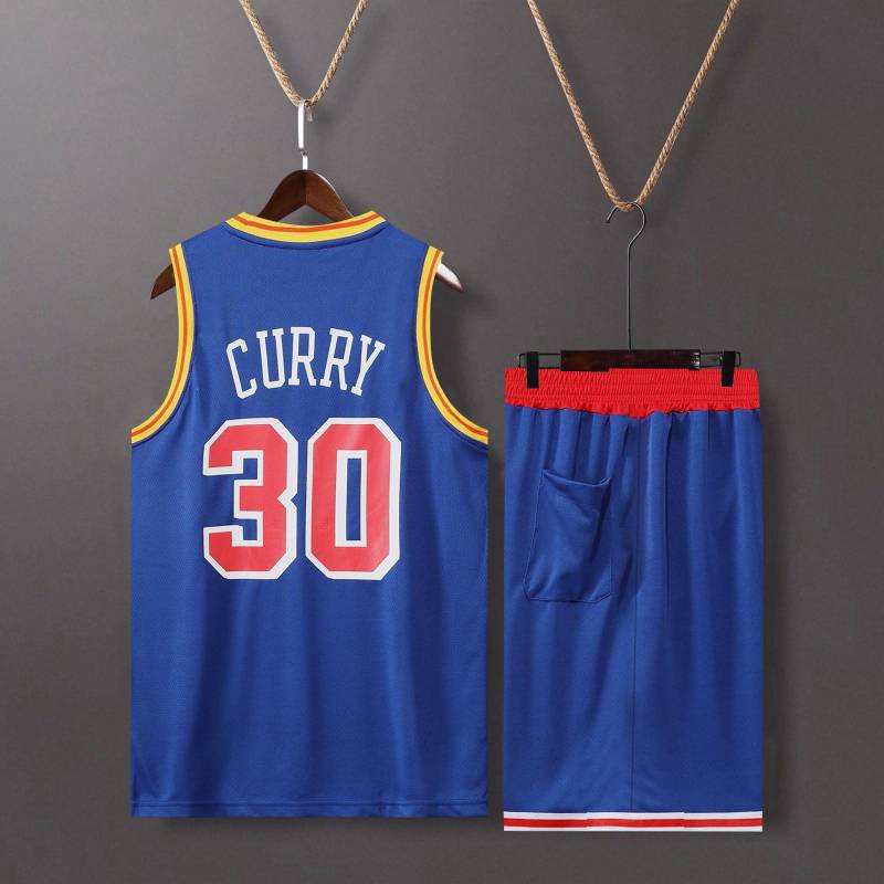 Basketball-Kleidung, Kinder-Basketball-Anzug, klassische Oberteile + Hosen, Basketball-Trikots, Anzug-Set XS blau Basketball-Kleidung, Kinder-Basketball-Anzug, klassische Oberteile + Hosen, Basketball-Trikots, Anzug-Set XS blau von Joom DACH