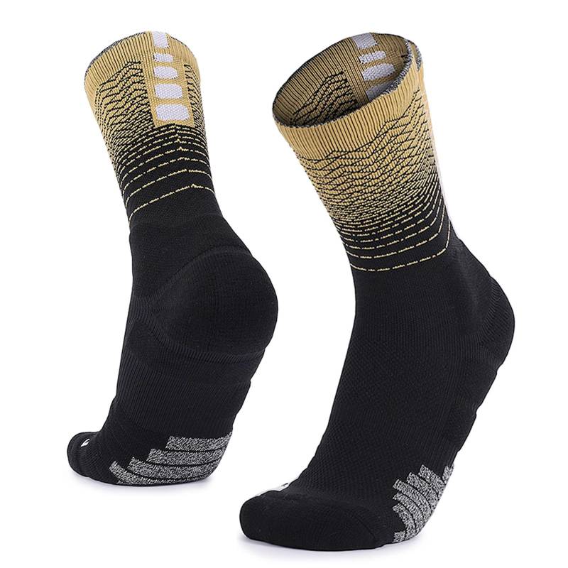 Basketball-Socken für Herren und Damen, atmungsaktiv, Fußballsocken, Sportsocken, gepolsterte Sportsocken von Joom DACH