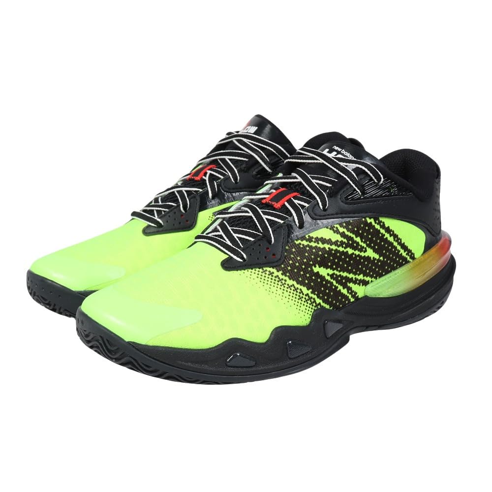 Basketballschuhe Fuelcell HESI LOW v2 Fuel Cell Hejiro Leichte Weite Basketballschuhe BL2 cm D [New Balance] (BBHSL) (GRÜN SCHWARZ) 23.5 von Joom DACH