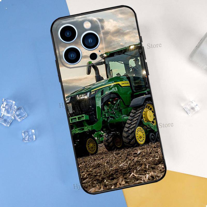 Bauernhof Fahrzeug Traktor Fall Für iPhone XR X XS Max 5S 6S 7 8 Plus SE 2020 11 12 13 Pro Max Mini Telefon Abdeckung iPhone X XS von Joom DACH