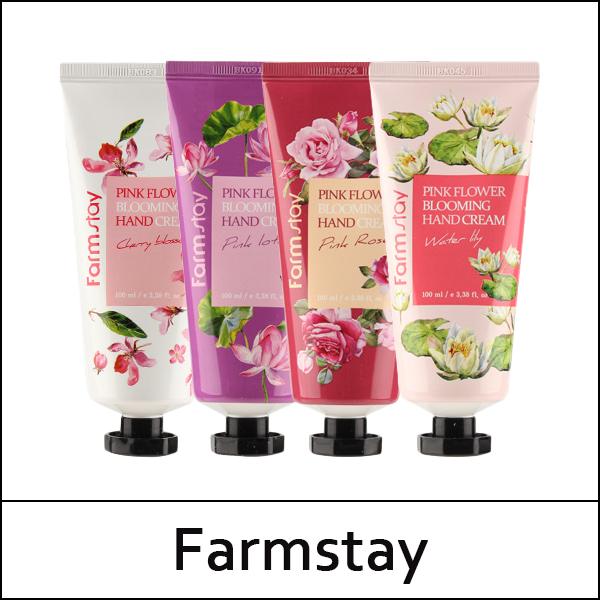 [Bauernhofaufenthalt] (ein) Pink Flower Blooming Handcreme 100ml / #Seerose von Joom DACH