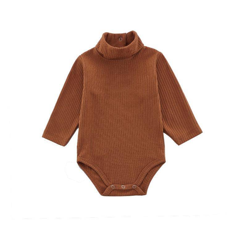 Baumwolle Baby Body Frühling Herbst Baby Junge Mädchen Kleidung für Neugeborene Körper Kinder Overall Babys Kleinkind Bodys Säuglings Kleidung 12M(80) braun von Joom DACH