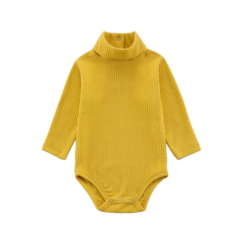 Baumwolle Baby Body Frühling Herbst Baby Junge Mädchen Kleidung für Neugeborene Körper Kinder Overall Babys Kleinkind Bodys Säuglings Kleidung 18M(86) gelb von Joom DACH