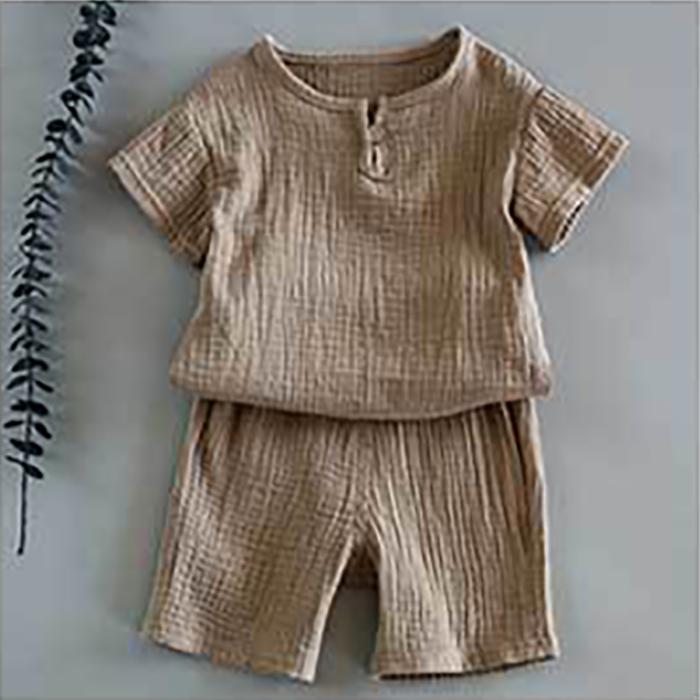 Baumwolle Baby Sets Freizeit Sport Mädchen Jungen T-shirt + Shorts Sets Kleinkind Kleidung Baby Junge Mädchen Kleidung 100 von Joom DACH