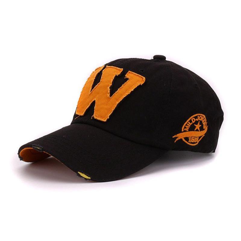 Baumwolle Baseball Hüte Frauen Mode Sport Hip Hop Hut Männer Washed Daddy Cap von Joom DACH