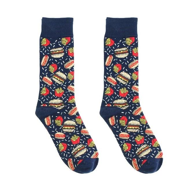 Baumwolle Happy Funny Socken Männer Alien Planet Shark Crazy Design Sokken Unisex Neuheit Dinosaurier Crew Skateboard Calcetines Hombre von Joom DACH