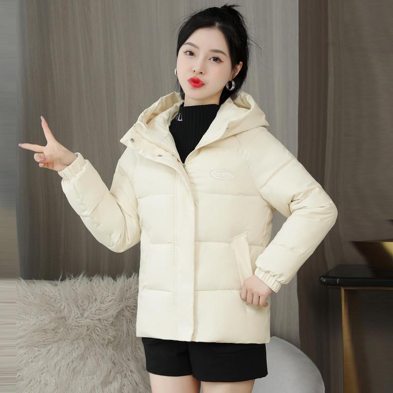 Baumwollgefütterte Daunenjacke für Damen im Winter, neue lockere Mode, kurze Kapuze, warm XXL Baumwollgefütterte Daunenjacke für Damen im Winter, neue lockere Mode, kurze Kapuze, warm XXL von Joom DACH