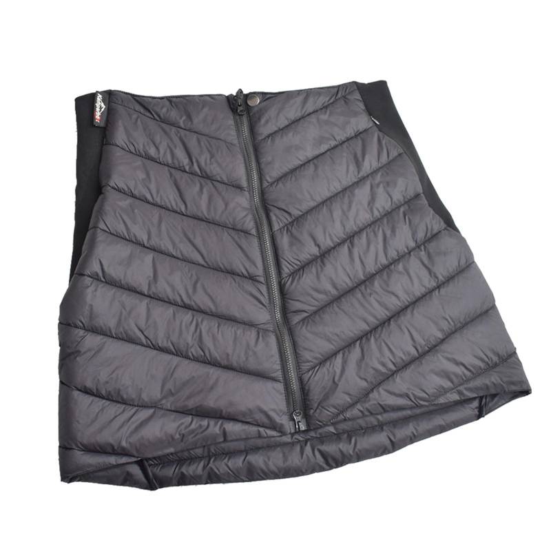 Baumwollrock Damen Winterröcke Wasserdicht Winddicht Warme Puffer-Röcke zum Wandern Schwarz Mini XL von Joom DACH