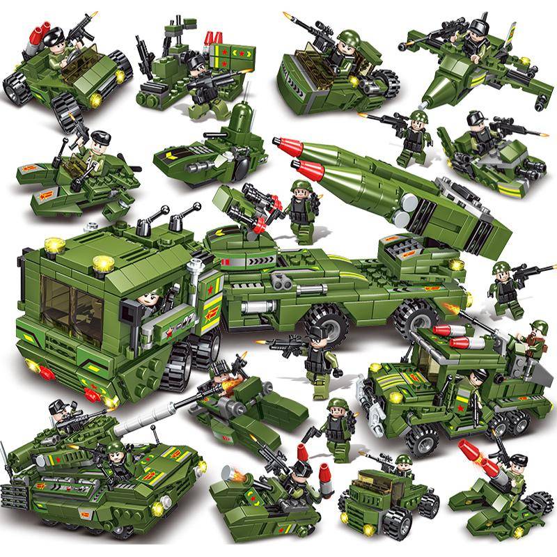 Bausteine Flugzeugträger Schlachtschiff Marine Roboter Panzer Flugzeugträger Lernspielzeug für Kinder Missile-713Pcs Bausteine Flugzeugträger Schlachtschiff Marine Roboter Panzer Flugzeugträger Lernspielzeug für Kinder Missile-713Pcs von Joom DACH