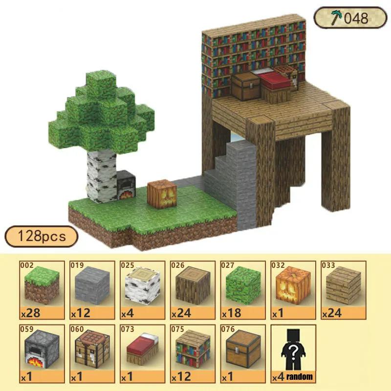 Bausteine Magnetische Mine Welt Würfel Magnet Welt Set für Jungen Mädchen Kinder ab 3 Jahren Konstruktion DIY Modell Kinder Sensorisches Spielzeug von Joom DACH