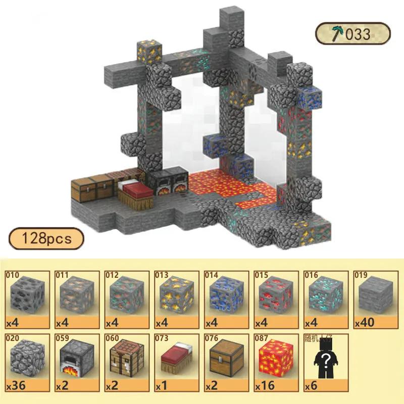 Bausteine Magnetische Mine Welt Würfel Magnet Welt Set für Jungen Mädchen Kinder ab 3 Jahren Konstruktion DIY Modell Kinder Sensorisches Spielzeug von Joom DACH