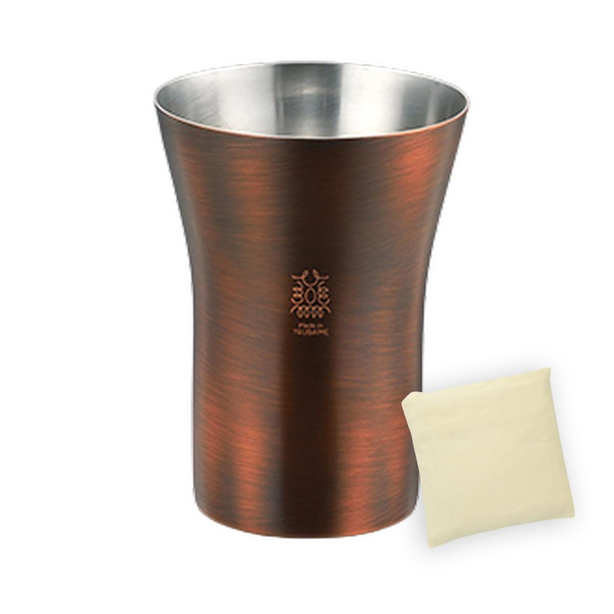 Becher Edelstahl Bronze-Finish 300ml Hergestellt in Japan Öko-Tasche Hergestellt in J-kitchens 18/8 Kupferplattiert (Beinhaltet Vietnam) von Joom DACH