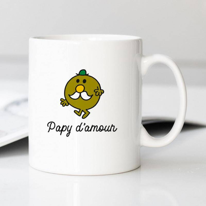 Becher PAPY D LIEBE HERZ TU weiß von Joom DACH