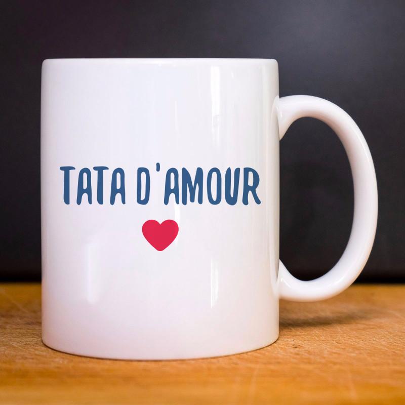 Becher TATA DER LIEBE TU weiß von Joom DACH
