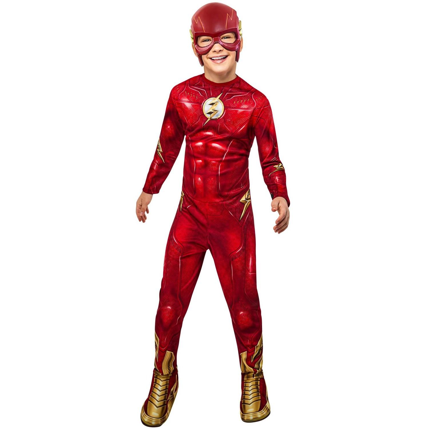 Bedrucktes Flash-Kostüm für Jungen S gold/rot Bedrucktes Flash-Kostüm für Jungen S gold/rot von Joom DACH