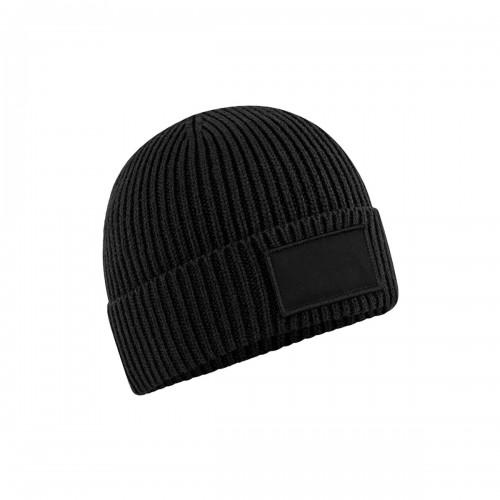Beechfield Modische Beanie mit gewebtem Aufnäher One Size von Joom DACH