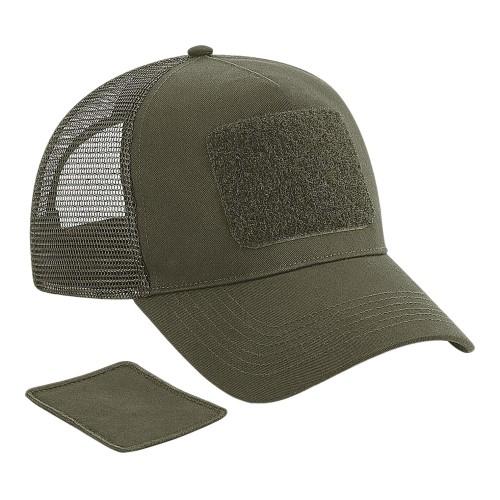 Beechfield Patch Snapback Trucker Cap One Size grüne tarnfarbe von Joom DACH