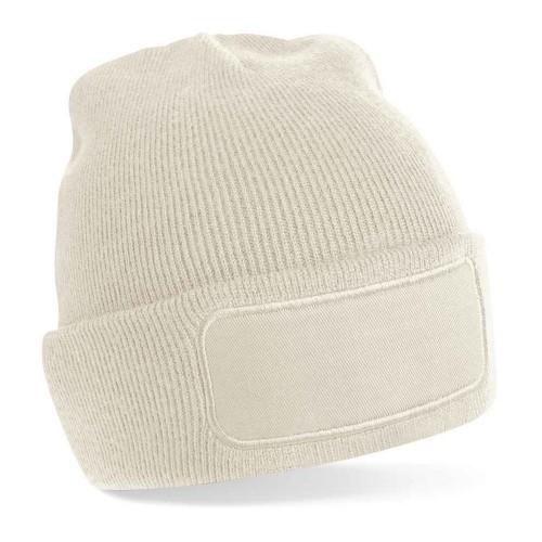 Beechfield Unisex-Erwachsene Patch Beanie One Size bordeaux von Joom DACH