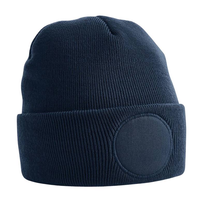 Beechfield Unisex-Erwachsene Patch Beanie One Size französisches blau von Joom DACH