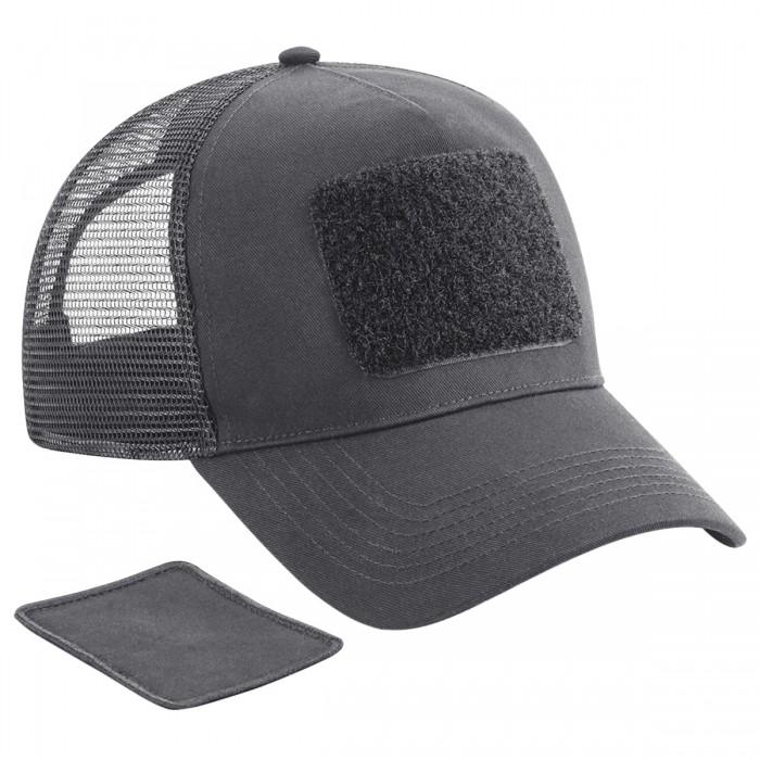 Beechfield Unisex-Erwachsene Patch-Snapback-Kappe One Size grau Beechfield Unisex-Erwachsene Patch-Snapback-Kappe One Size grau von Joom DACH