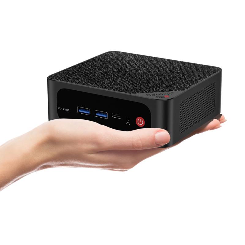 Beelink AMD Ryzen7 SER5 MAX 5800H Mini 32GB DDR4 500GB SSD Mini-Computer mit WLAN Bluetooth-Unterstützung Automatische Einschaltung des PCs, (bis 4,4 GHz) 8C/16T, 6, 5.2, von Joom DACH