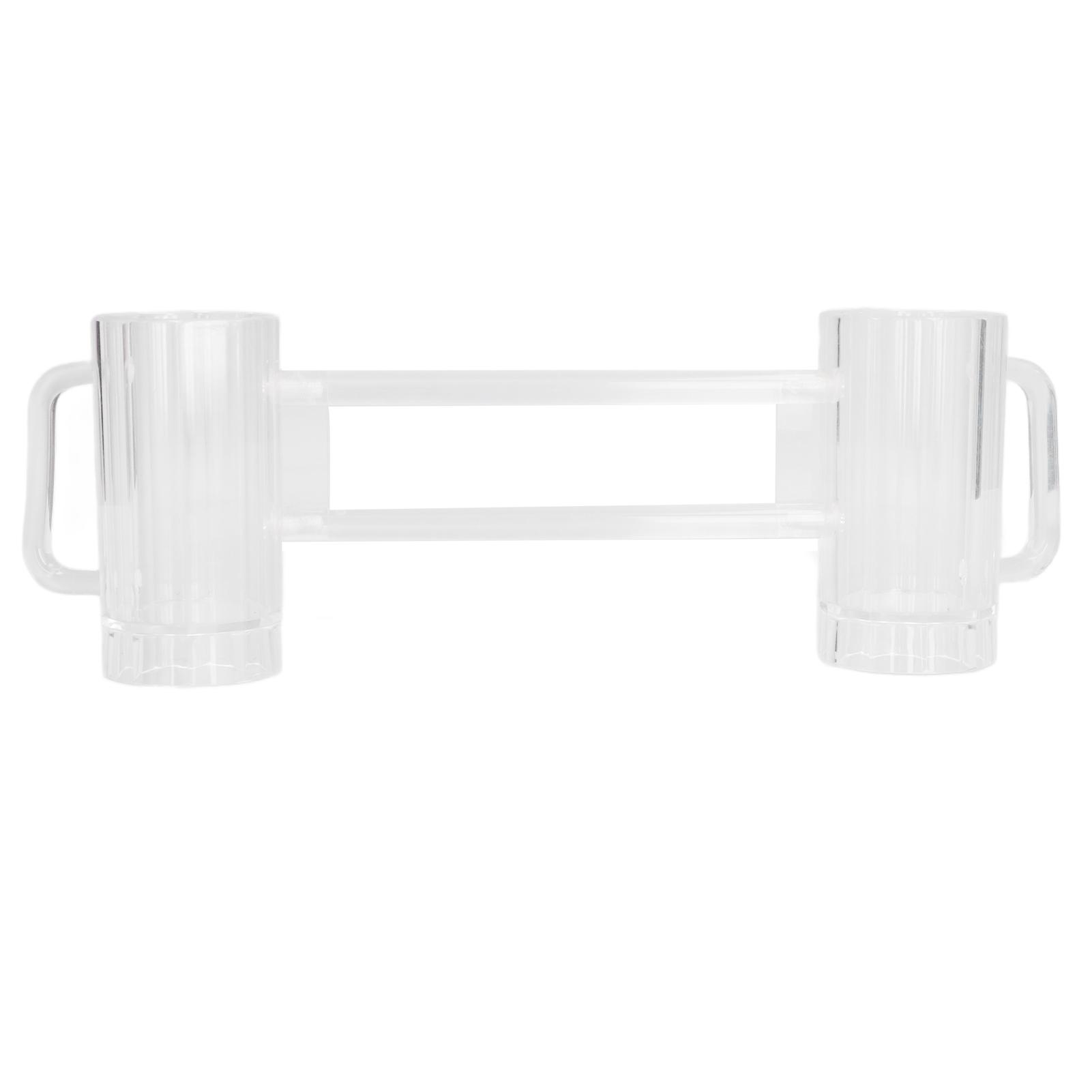 Beer Mug Acrylic Double Conjoined Beer Glass with Handle for Bar KTV Game Competition 430ml / 14.5oz Beer Mug Acrylic Double Conjoined Beer Glass with Handle for Bar KTV Game Competition 430ml / 14.5oz von Joom DACH