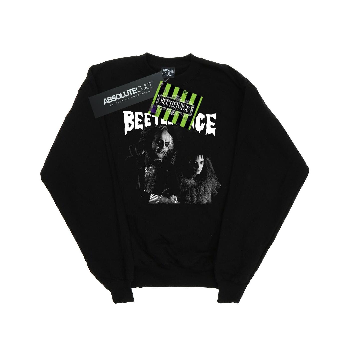 Beetlejuice Herren-Sweatshirt aus einfarbiger Baumwolle XXL schwarz Beetlejuice Herren-Sweatshirt aus einfarbiger Baumwolle XXL schwarz von Joom DACH