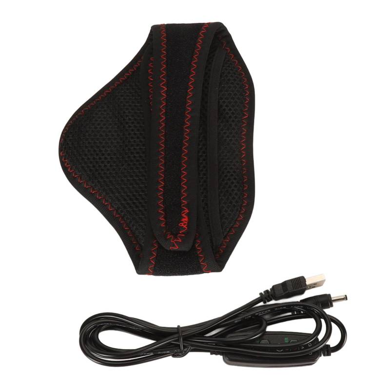 Beheizbare Halskrause Gleichmäßige Erwärmung 3 Geschwindigkeiten USB-Schnittstelle Beheizbarer Nackenwärmer für Männer Frauen Senioren von Joom DACH