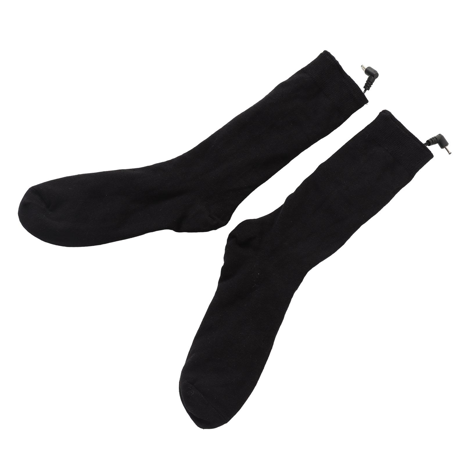 Beheizte Socken Batteriebetrieben Weich Warm Atmungsaktiv Elastisch Elektrische Heizsocken für Männer Frauen von Joom DACH