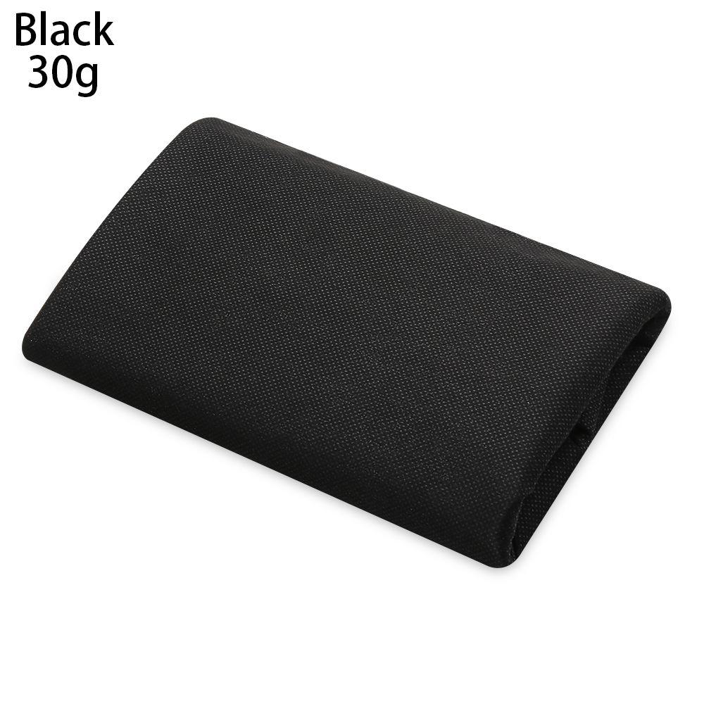 Bekleidungszubehör Vlies Nähen Einlage Nähen Stoff Aufbügelbare Einlage Klebefutter 30g schwarz von Joom DACH