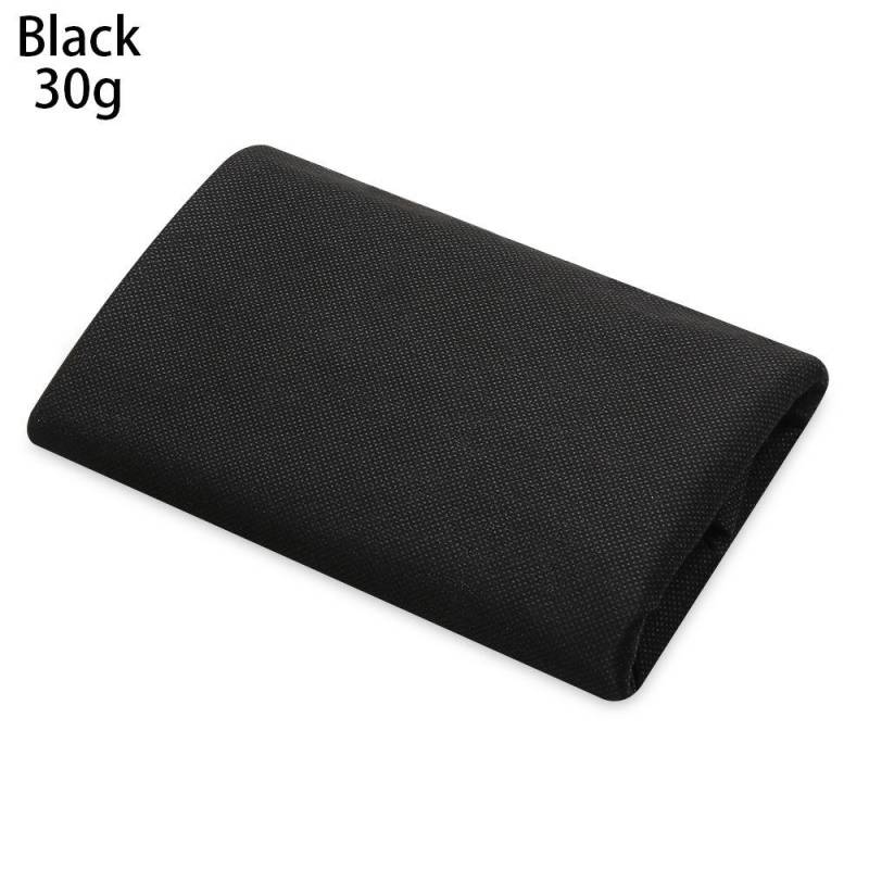 Bekleidungszubehör Vlies Nähen Einlage Nähen Stoff Aufbügelbare Einlage Klebefutter 30g schwarz von Joom DACH