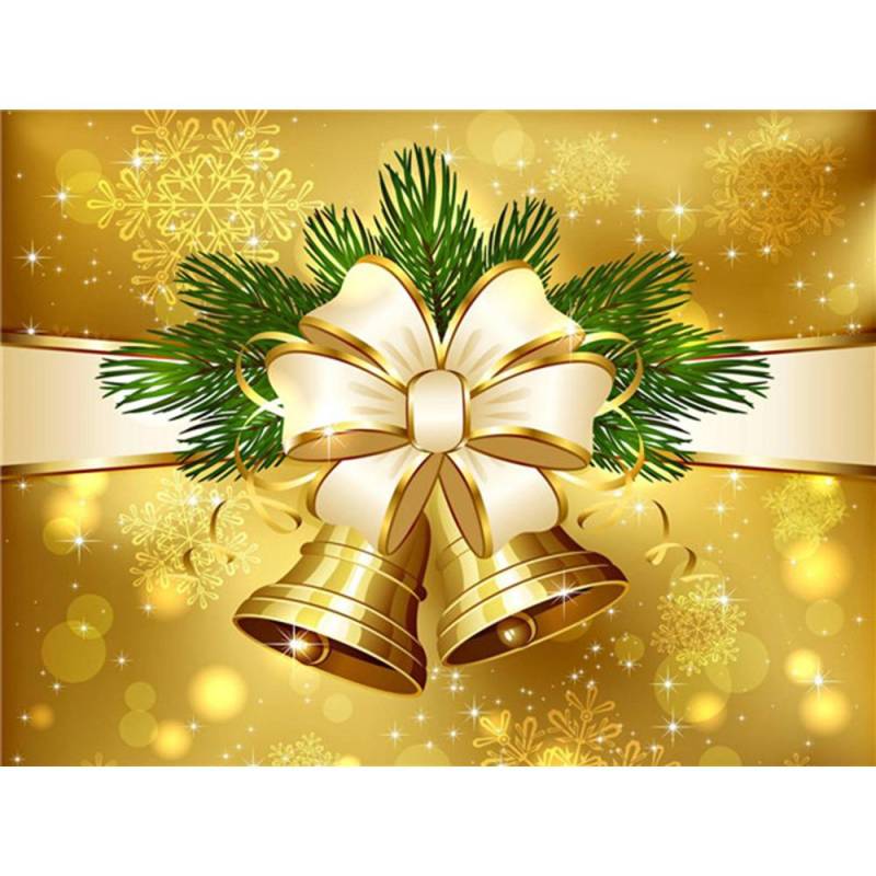 Bell Full Display DIY Diamant Malerei Diamant Mosaik Weihnachten Strass Bilder Diamant Kunst 20X30CM von Joom DACH