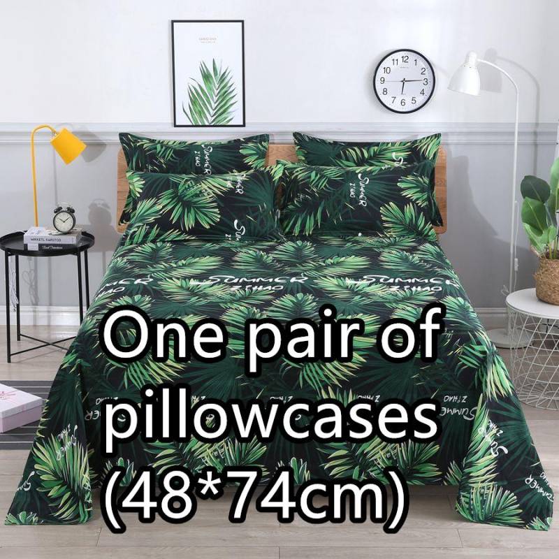 Bequeme Bettlaken, Doppelbett, Einzelbett, alle Jahreszeiten, mehrere Spezifikationen One pair of pillowcases Bequeme Bettlaken, Doppelbett, Einzelbett, alle Jahreszeiten, mehrere Spezifikationen One pair of pillowcases von Joom DACH