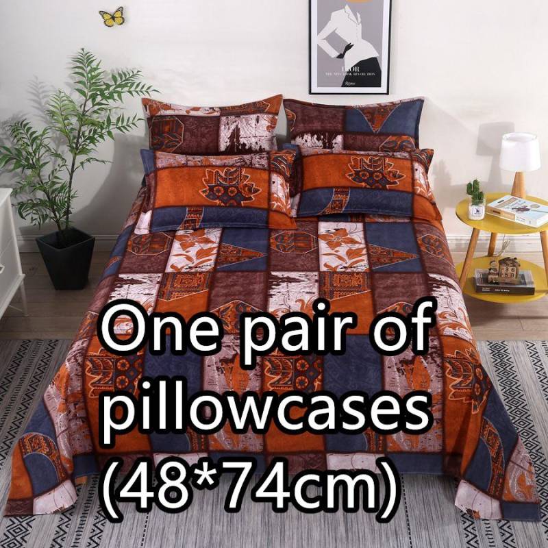 Bequeme Bettlaken, Doppelbett, Einzelbett, alle Jahreszeiten, mehrere Spezifikationen One pair of pillowcases von Joom DACH