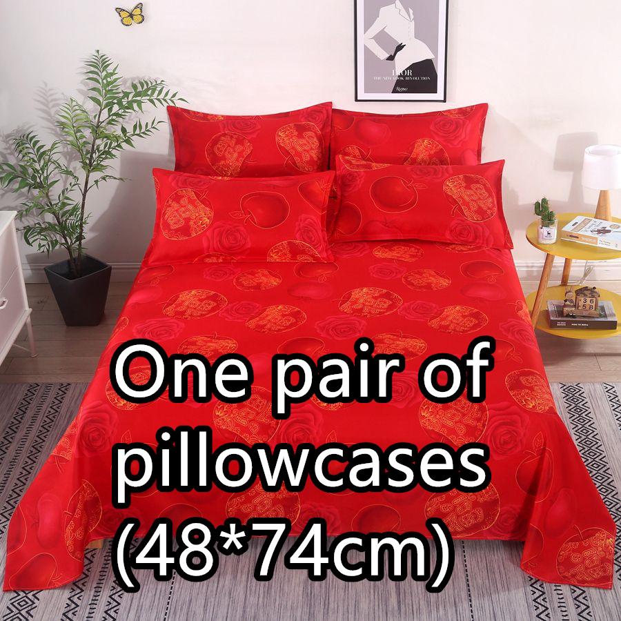Bequeme Bettlaken, Doppelbett, Einzelbett, alle Jahreszeiten, mehrere Spezifikationen One pair of pillowcases Bequeme Bettlaken, Doppelbett, Einzelbett, alle Jahreszeiten, mehrere Spezifikationen One pair of pillowcases von Joom DACH