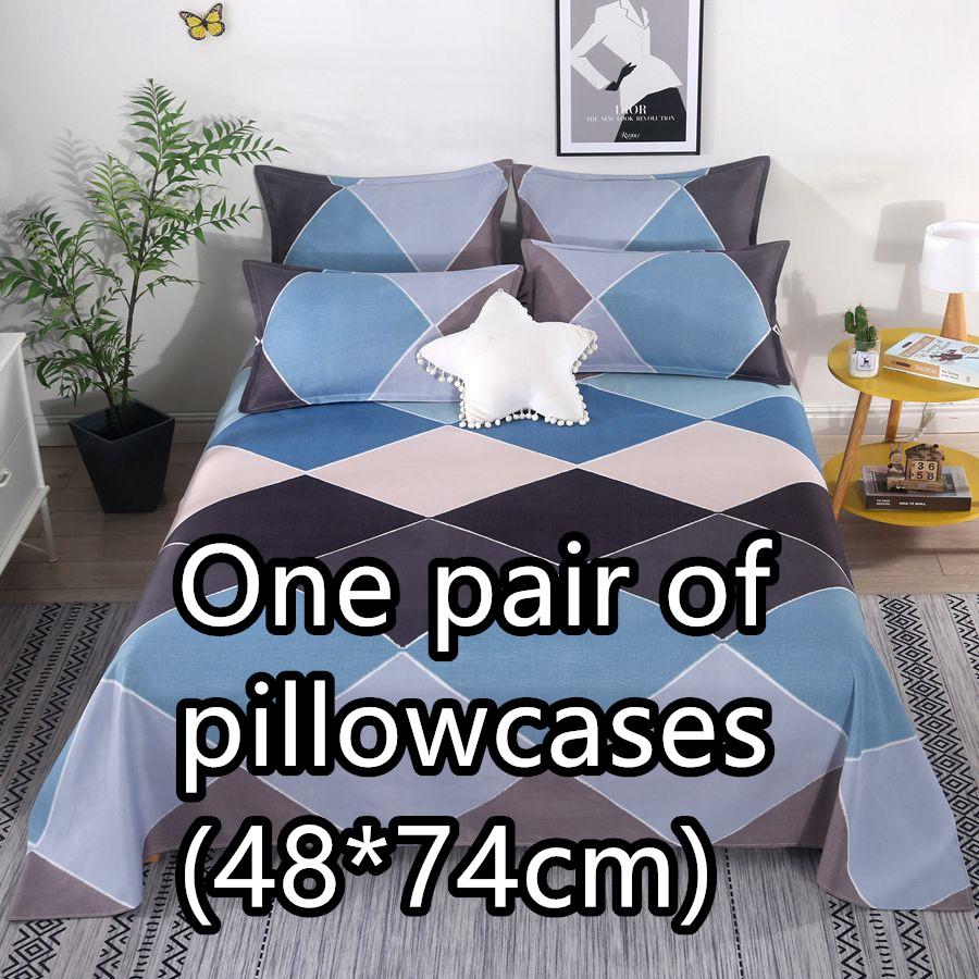 Bequeme Bettlaken, Doppelbett, Einzelbett, alle Jahreszeiten, mehrere Spezifikationen One pair of pillowcases Bequeme Bettlaken, Doppelbett, Einzelbett, alle Jahreszeiten, mehrere Spezifikationen One pair of pillowcases von Joom DACH