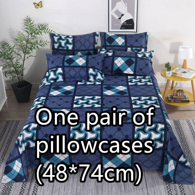 Bequeme Bettlaken, Doppelbett, Einzelbett, alle Jahreszeiten, mehrere Spezifikationen One pair of pillowcases von Joom DACH