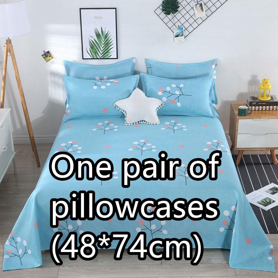Bequeme Bettlaken, Doppelbett, Einzelbett, alle Jahreszeiten, mehrere Spezifikationen One pair of pillowcases Bequeme Bettlaken, Doppelbett, Einzelbett, alle Jahreszeiten, mehrere Spezifikationen One pair of pillowcases von Joom DACH