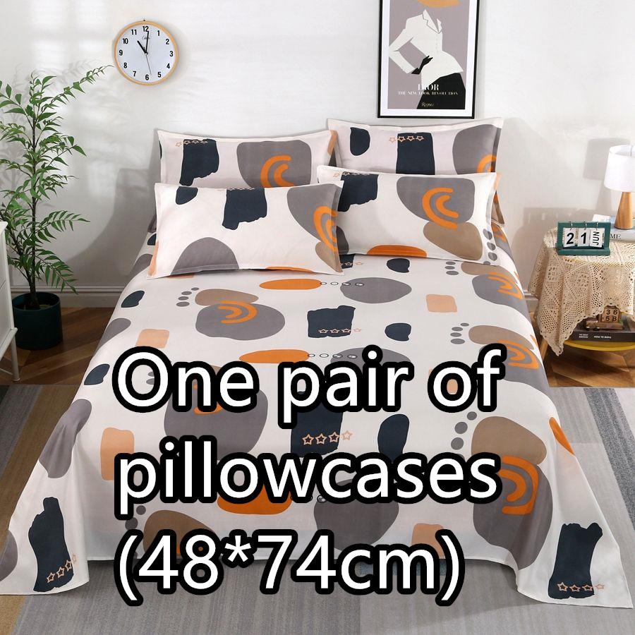 Bequeme Bettlaken, Doppelbett, Einzelbett, alle Jahreszeiten, mehrere Spezifikationen One pair of pillowcases Bequeme Bettlaken, Doppelbett, Einzelbett, alle Jahreszeiten, mehrere Spezifikationen One pair of pillowcases von Joom DACH