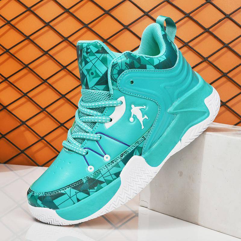 Bequeme und verschleißfeste Basketballschuhe aus Leder für Kinder mit weicher Sohle und mittlerer Oberweite, Sportschuhe für Jugendliche, Jungen 39 Bequeme und verschleißfeste Basketballschuhe aus Leder für Kinder mit weicher Sohle und mittlerer Oberweite, Sportschuhe für Jugendliche, Jungen 39 von Joom DACH