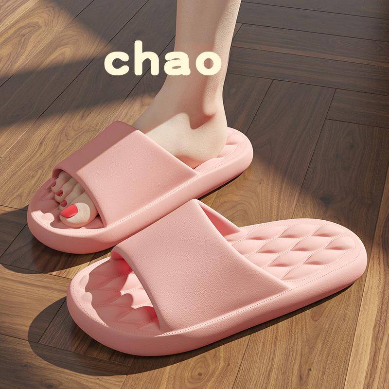 Bestellen Sie eine Nummer größer Mode Herren Sommer Leichte EVA Indoor Home Sandalen Hausschuhe Schuhe Männer Hausschuhe Outdoor Studenten Frauen Bequeme Slides 38-39 rosa von Joom DACH