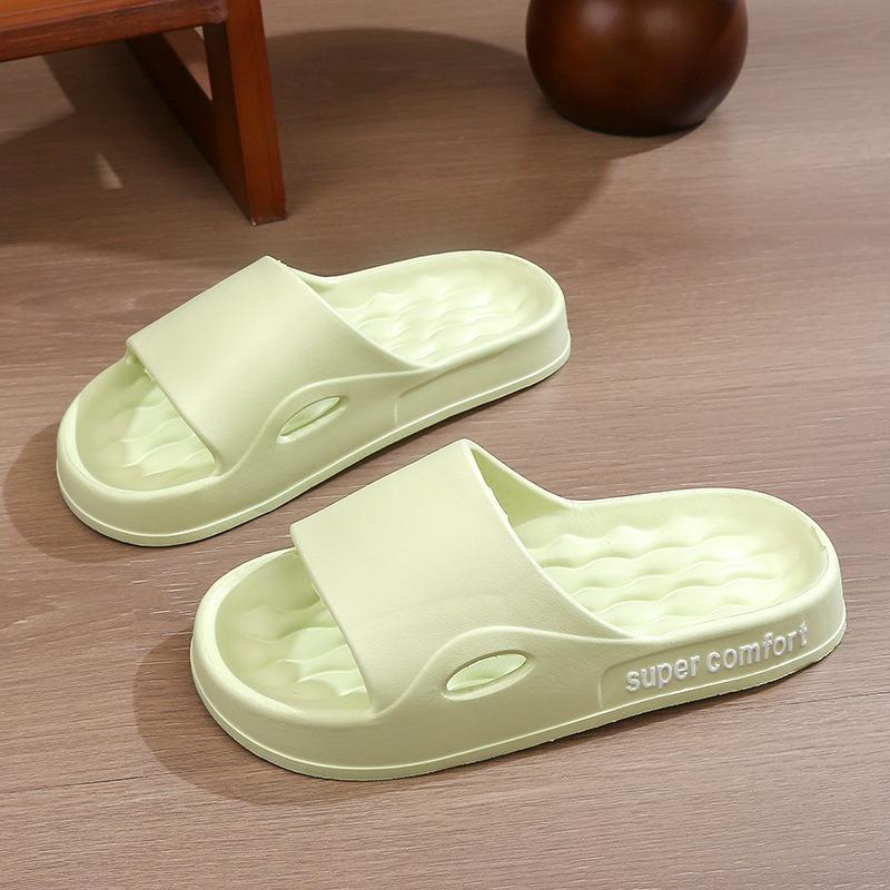 Bestellen Sie eine Nummer größer Mode Herren Sommer Leichte EVA Indoor Home Sandalen Hausschuhe Schuhe Männer Hausschuhe Outdoor Studenten Frauen Bequeme Slides 38-39 meergrün von Joom DACH
