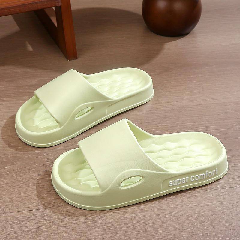 Bestellen Sie eine Nummer größer Mode Herren Sommer Leichte EVA Indoor Home Sandalen Hausschuhe Schuhe Männer Hausschuhe Outdoor Studenten Frauen Bequeme Slides 38-39 meergrün von Joom DACH